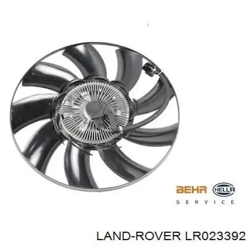 Купить LR023392 Land Rover Электровентилятор охлаждения в сборе (мотор+крыльчатка)