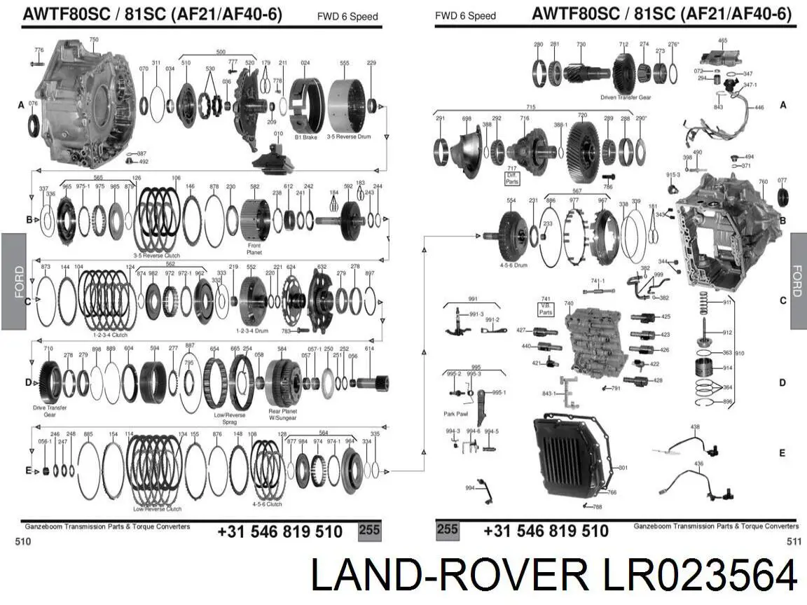 LR023564 Land Rover 