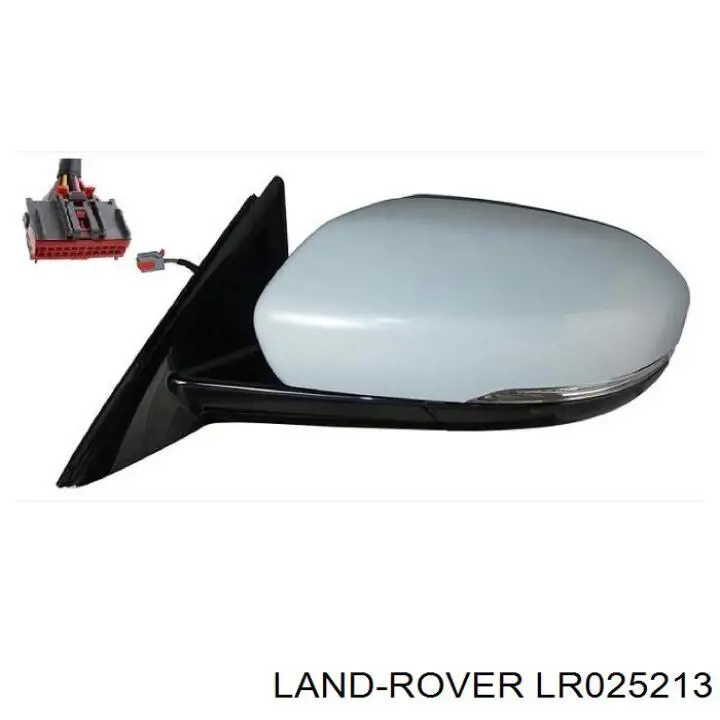 Стекло правого зеркала заднего вида LR025225 Britpart