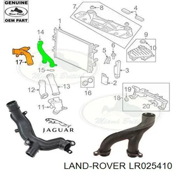  Land Rover LR025410 цена, от 13.69 USD