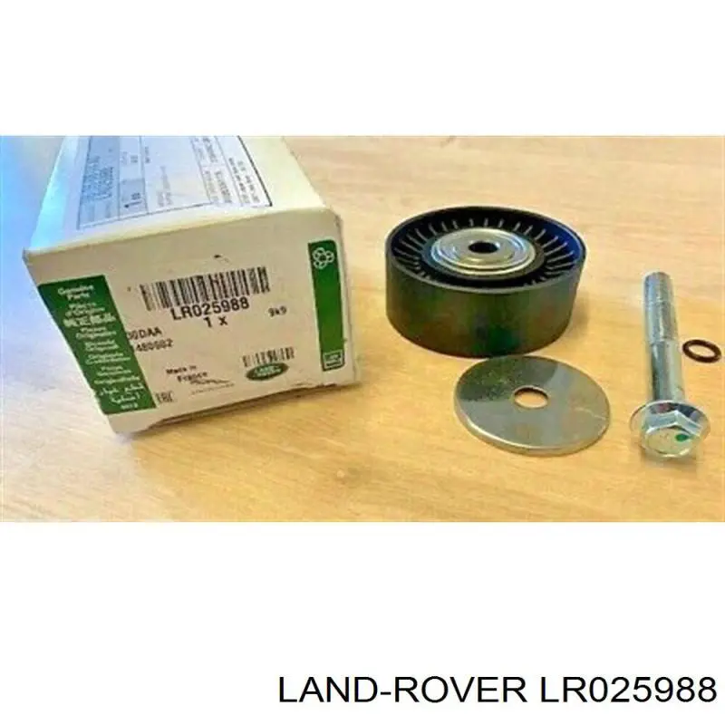 LR025988 Land Rover rolo parasita da correia de transmissão