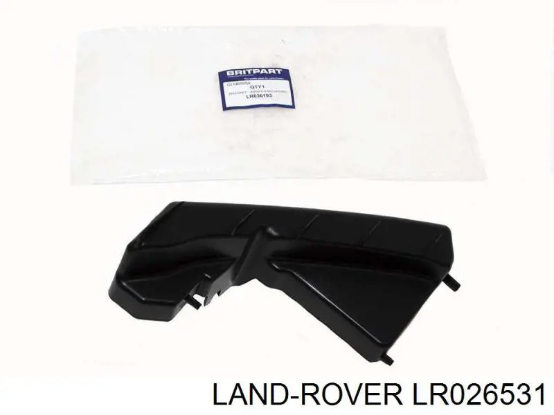 LR026531 Land Rover Кронштейн бампера переднего