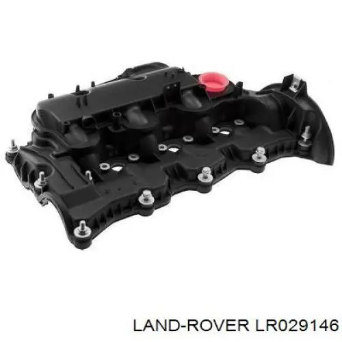 LR029146 Land Rover tampa de válvulas direita