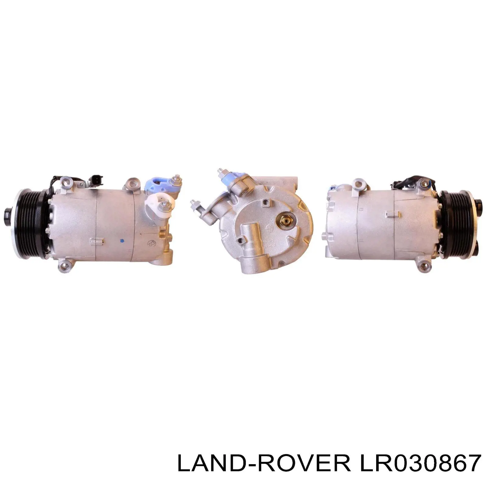 Компрессор кондиционера LR030867 Land Rover