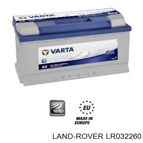 Купить LR032260 Land Rover Батарея аккумуляторная