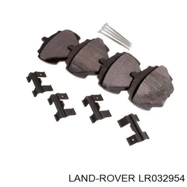 Задние тормозные колодки LR032954 Land Rover