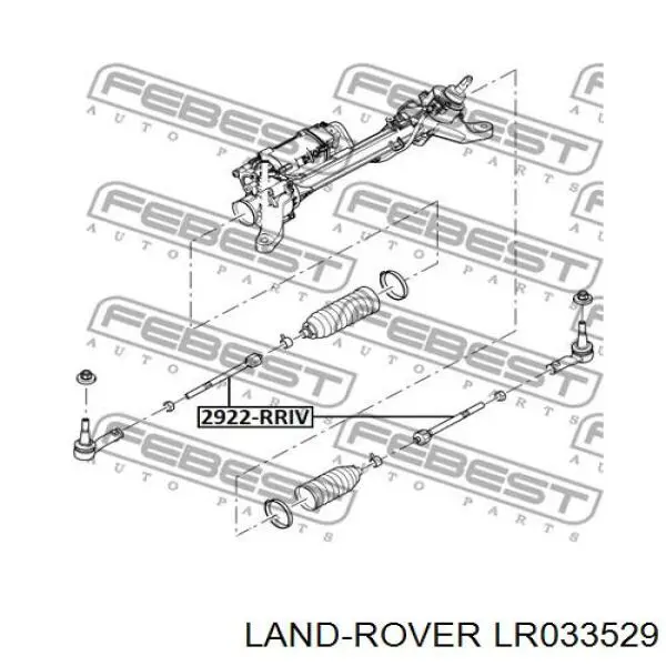 Рулевая тяга 37122 Lemforder