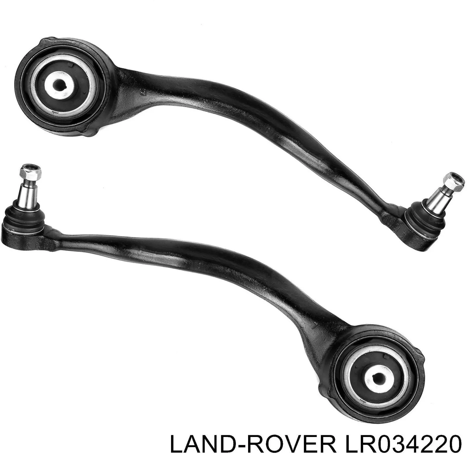 Braço oscilante inferior esquerdo de suspensão dianteira para Land Rover Range Rover (L494)