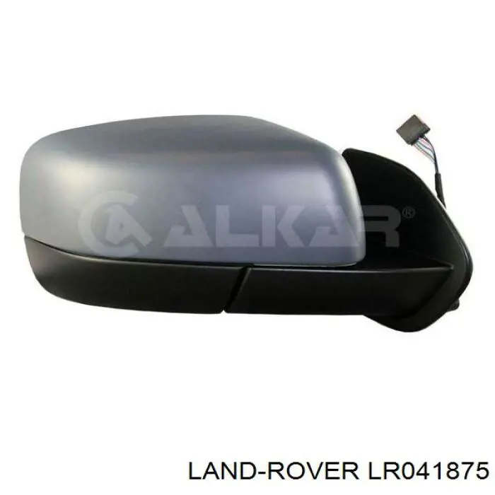 LR041875 Land Rover espelho de retrovisão esquerdo