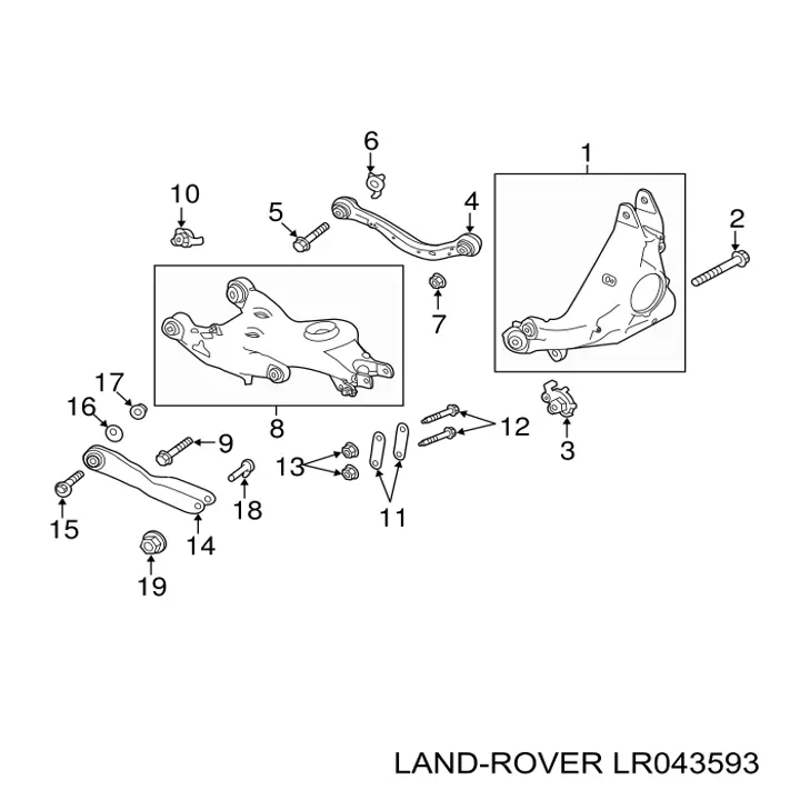 LR043593 Land Rover 