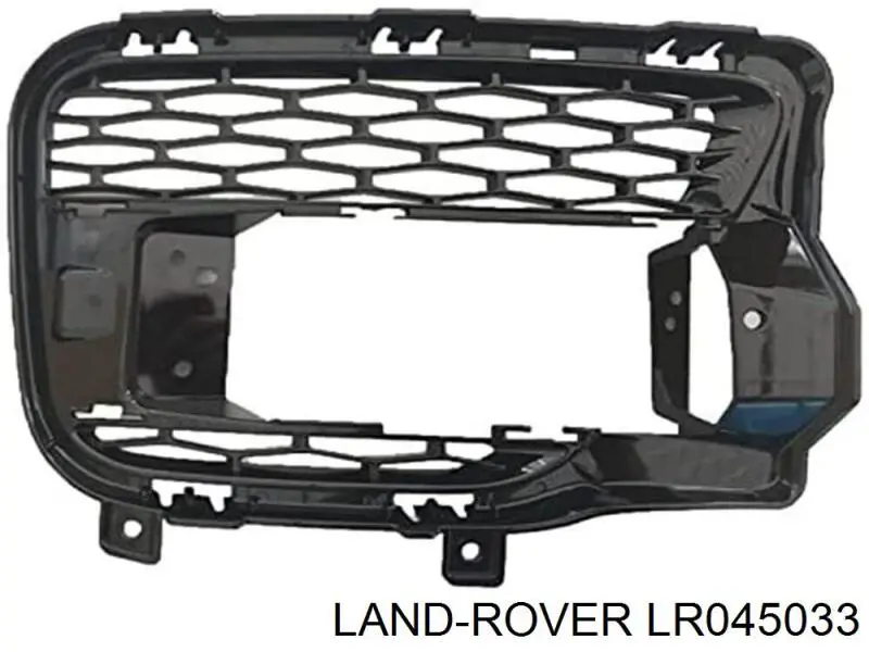 Заглушка (решетка) противотуманных фар бампера переднего правая на Land Rover Range Rover SPORT II 