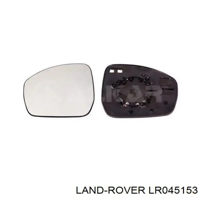 LR045153 Land Rover зеркальный элемент зеркала заднего вида левого