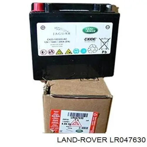 Аккумулятор LR047630 Land Rover