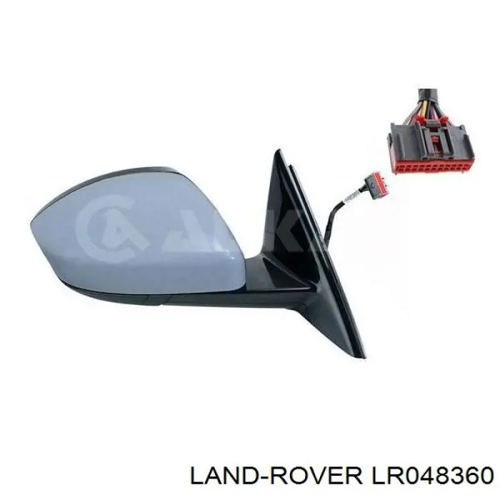 LR048365 Land Rover зеркальный элемент зеркала заднего вида левого