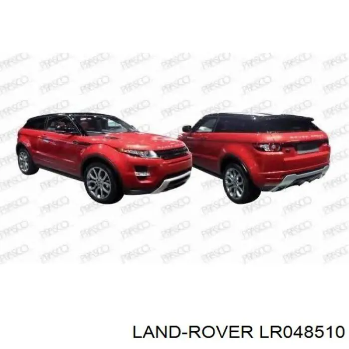 Заглушка бампера буксировочного крюка передняя LR048510 Land Rover