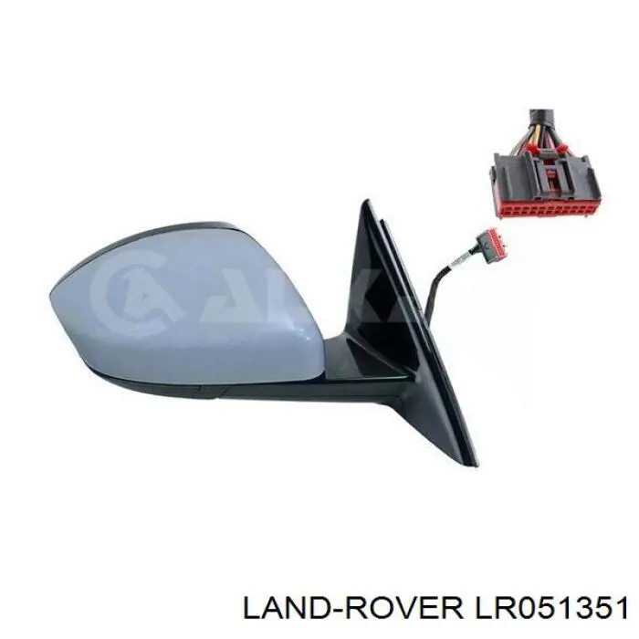 Зеркальный элемент водительского зеркала Land Rover LR051351 цена, от 18.60 USD