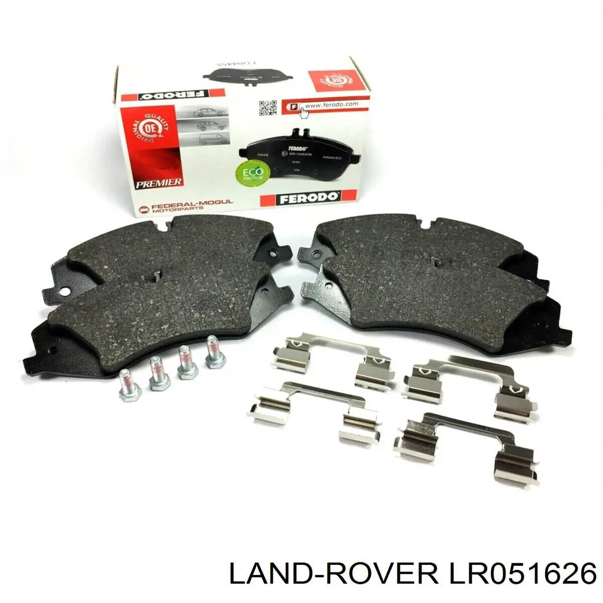 Передние тормозные колодки LR051626 Land Rover