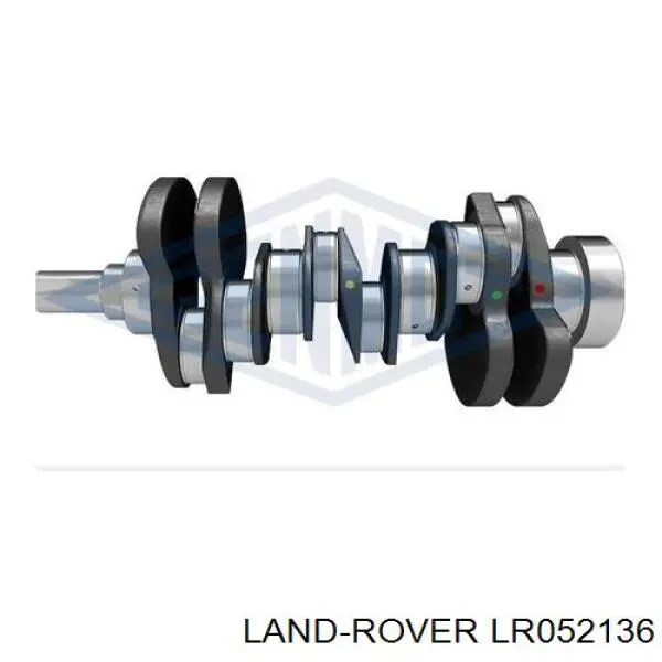 LR052136 Land Rover cambota de motor