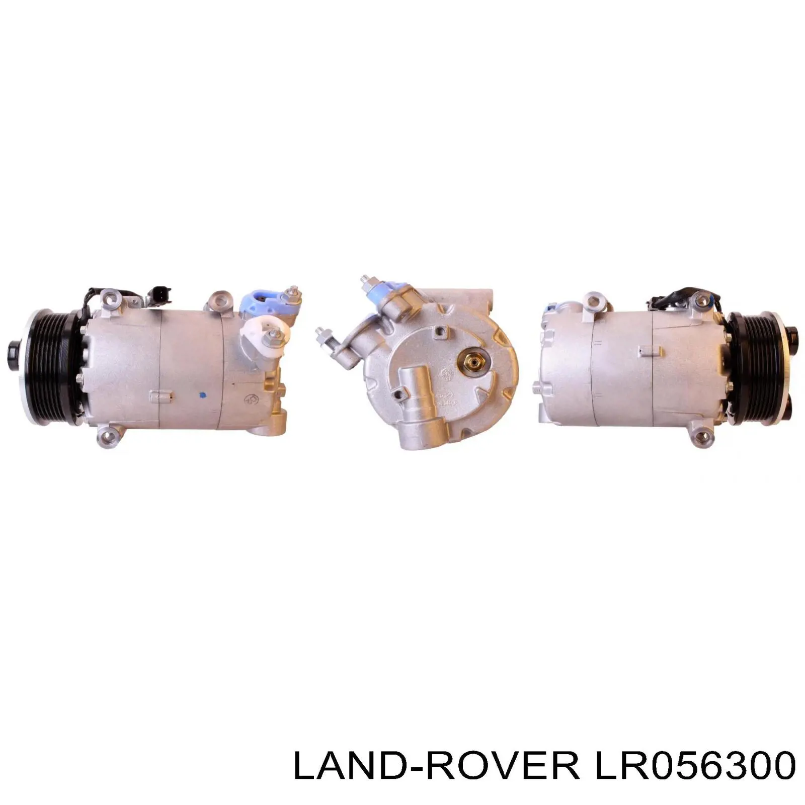 Компрессор системы кондиционирования Land Rover LR056300 цена, от 152.37 USD