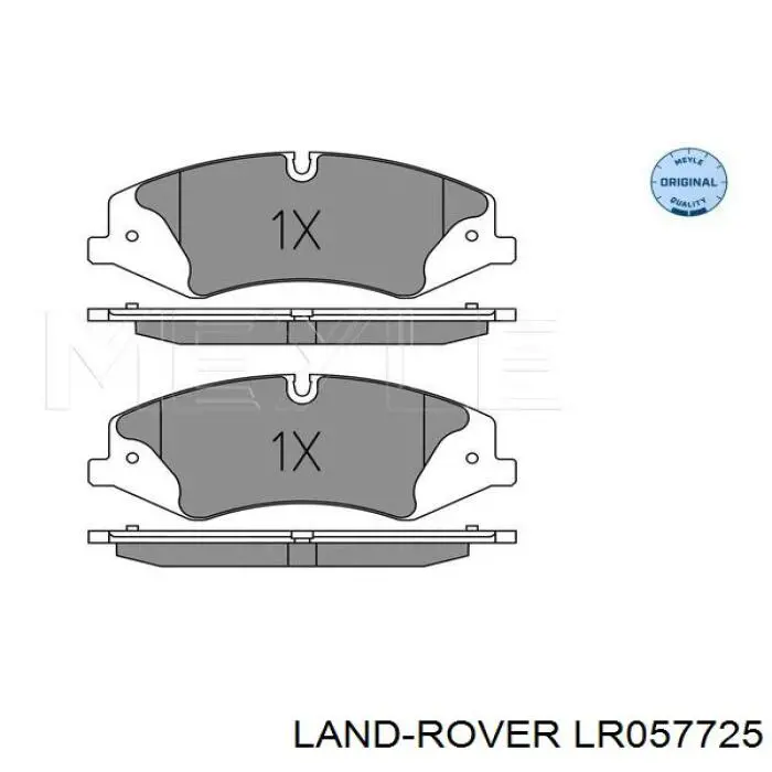 Передние тормозные колодки LR057725 Land Rover