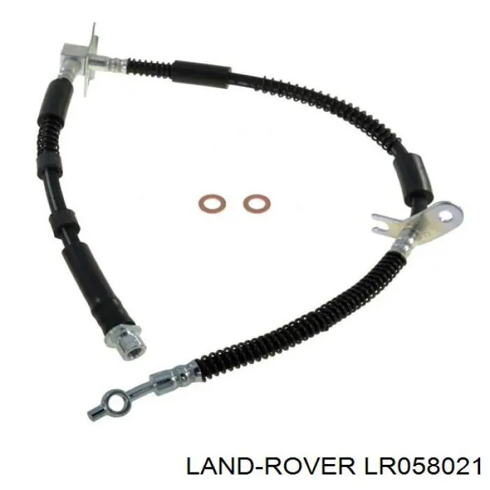 LR058021 Land Rover шланг тормозной передний правый