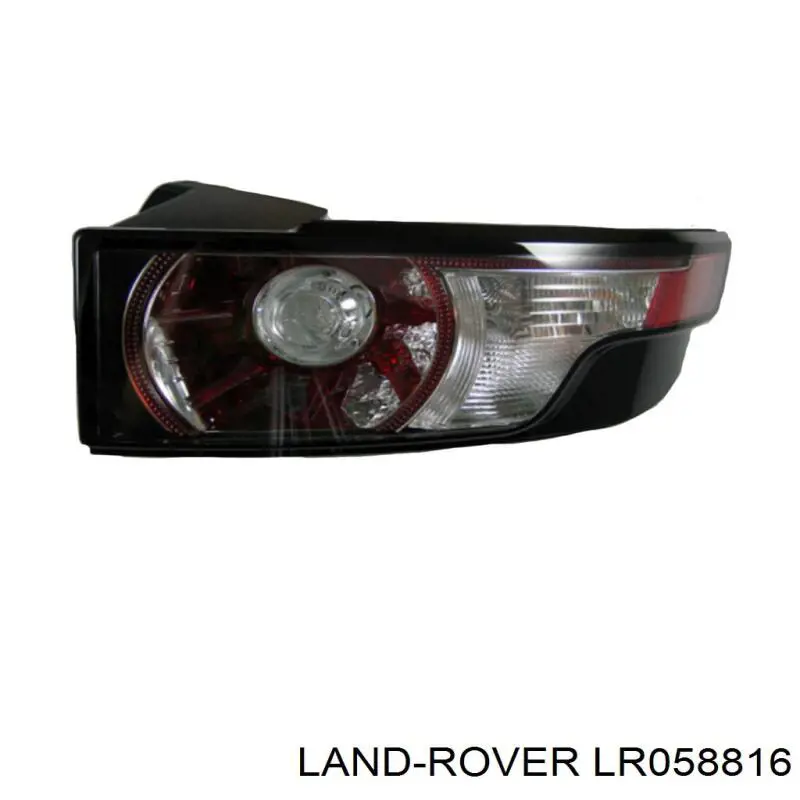 LR058816 Land Rover lanterna traseira direita