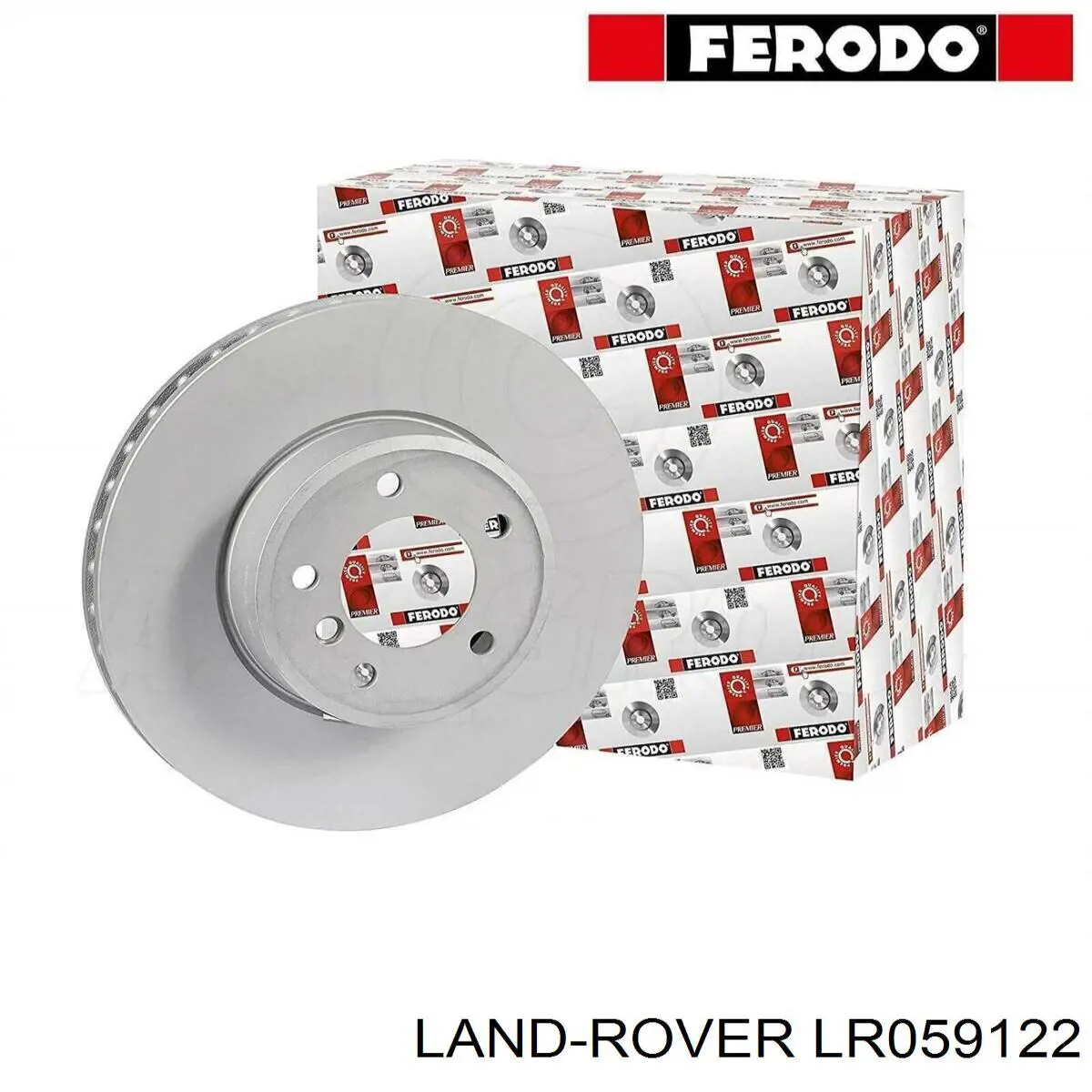 Передние тормозные диски DDF3078VC1 Ferodo