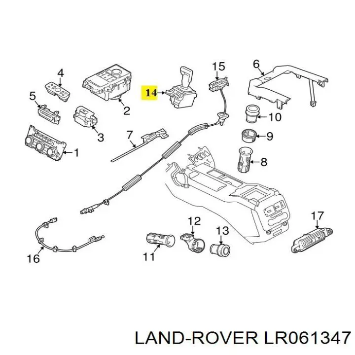 LR061347 Land Rover 