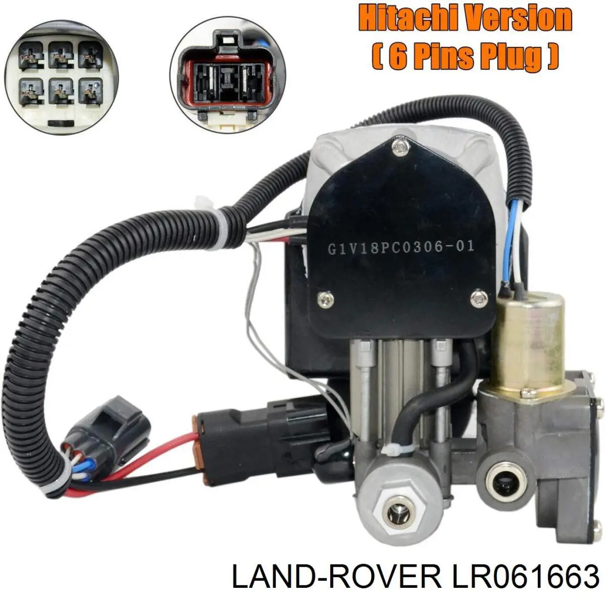 Купить LR061663 Land Rover Компрессор пневмоподкачки (амортизаторов)