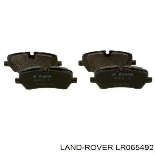 Купить LR065492 Land Rover Колодки тормозные задние, дисковые