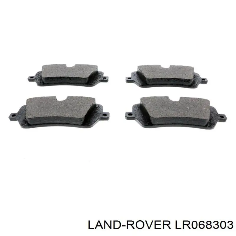Колодки дисковые  Land Rover LR068303 цена, от 76.02 USD