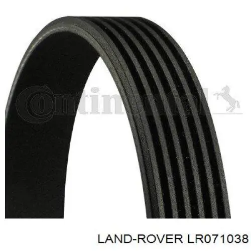 LR071038 Land Rover Поликлиновый ремень