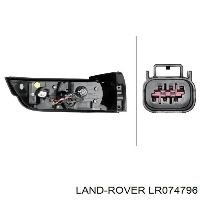 Задний фонарь LR057980 Land Rover