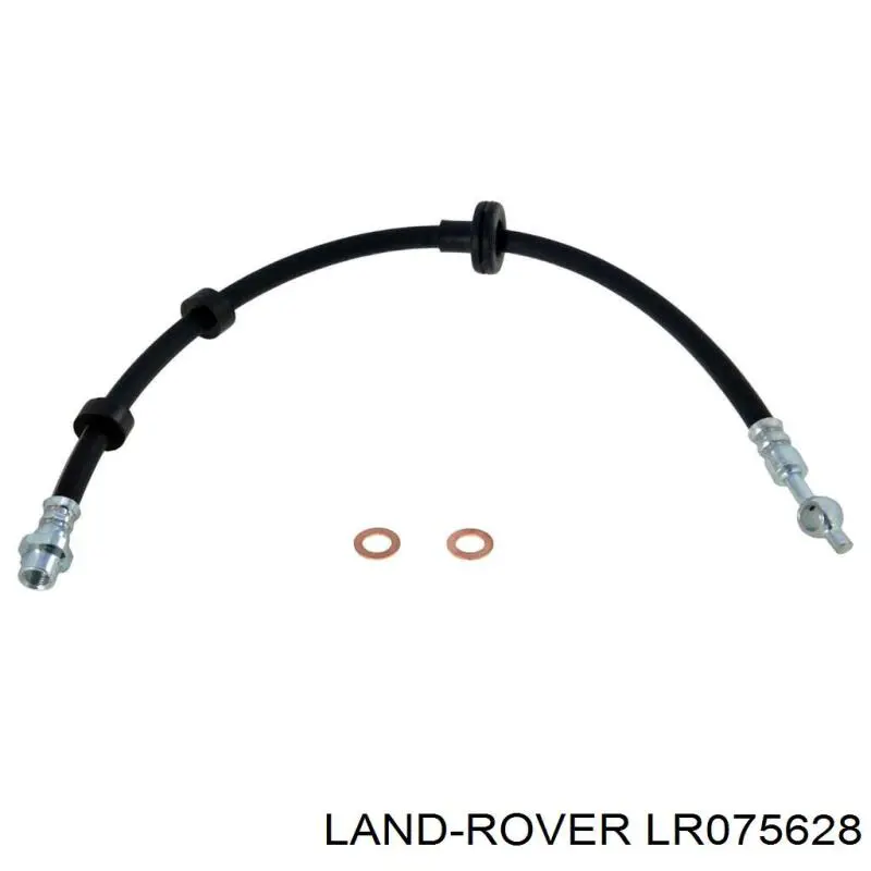 LR075628 Land Rover шланг тормозной передний
