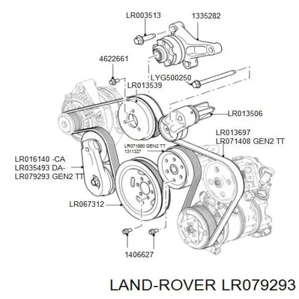  LR079293 Land Rover