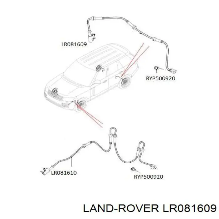 LR081609 Land Rover 