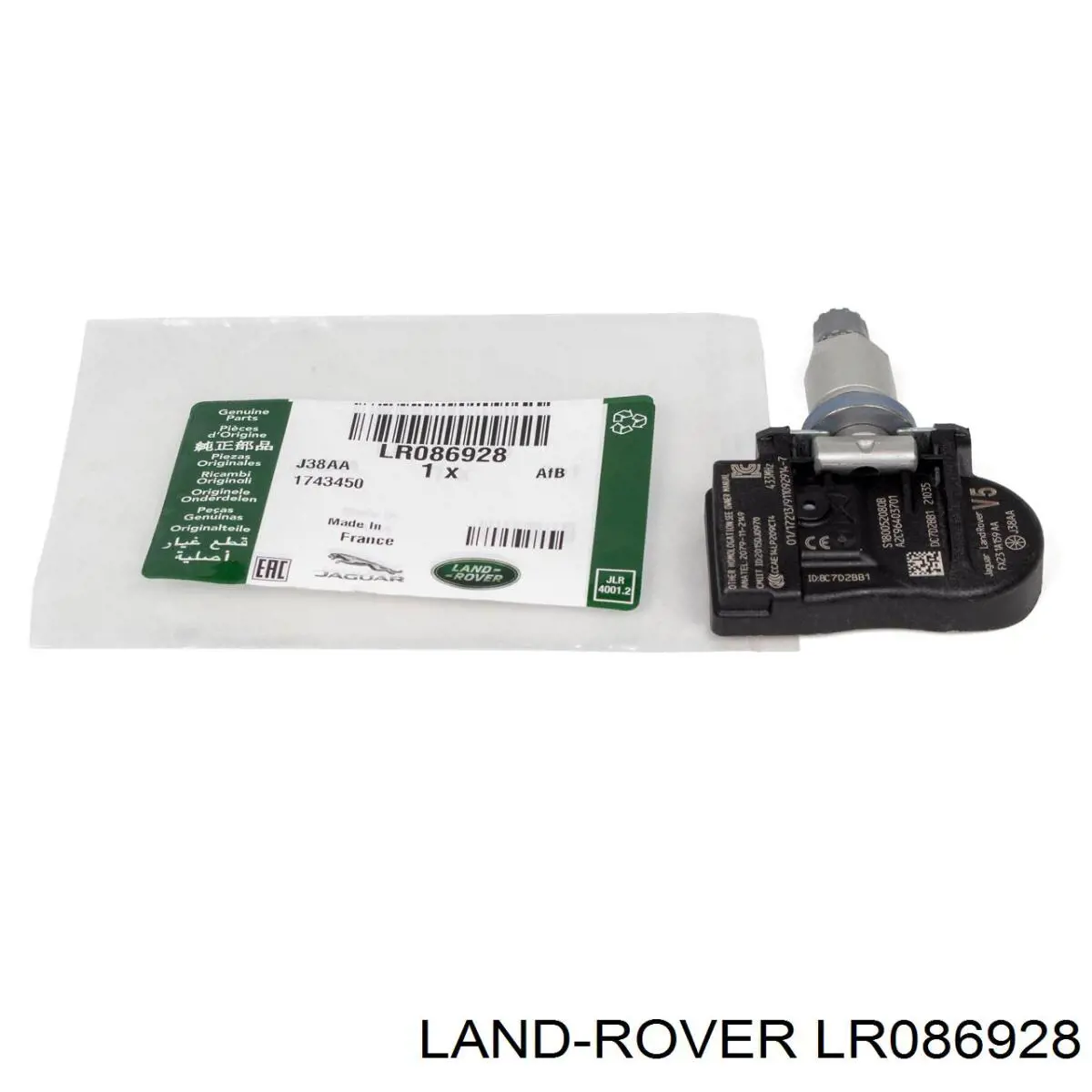 Датчик давления воздуха в шинах Land Rover LR010532