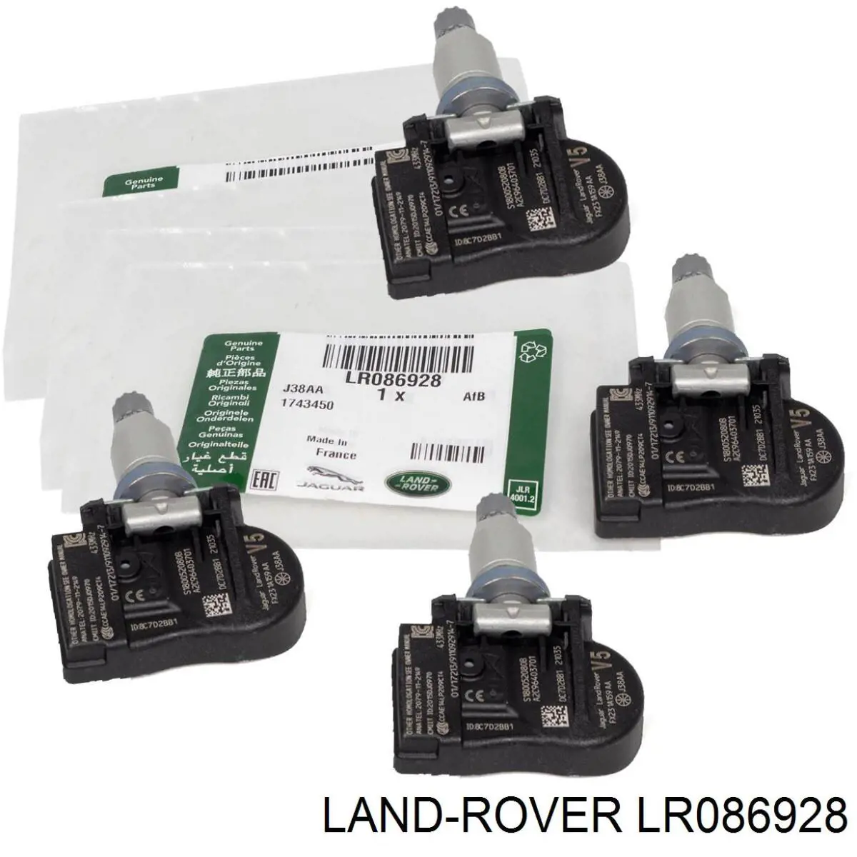 LR086928 Land Rover датчик давления воздуха в шинах