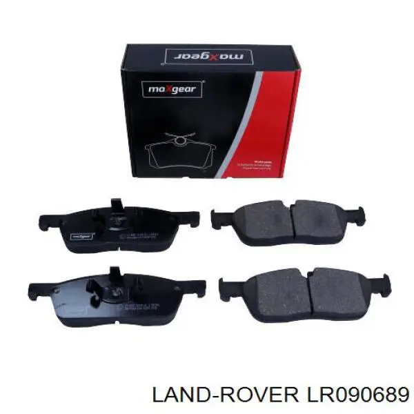 Pastillas de freno delanteras LR090689 Land Rover