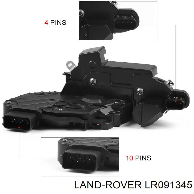 Замок задней двери, правой Land Rover LR091345 цена, от 126.69 USD