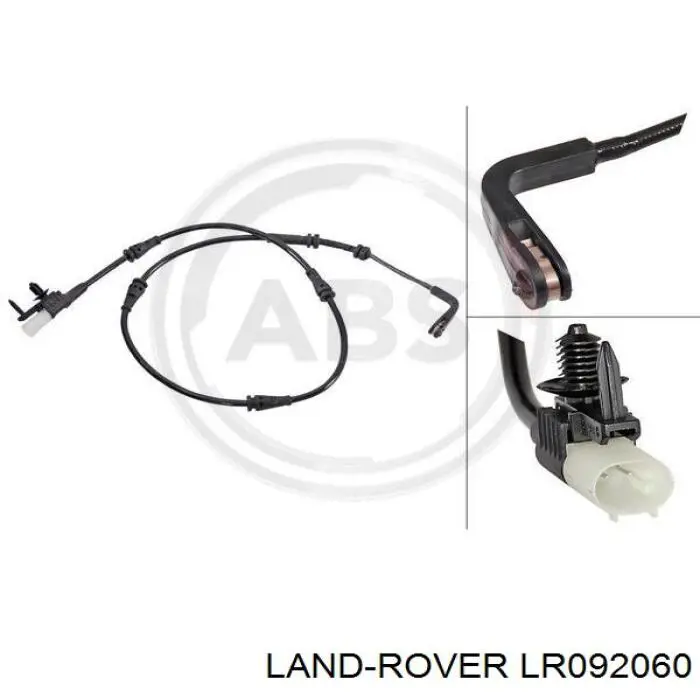 WS0432A Quick Brake sensor traseiro de desgaste das sapatas do freio