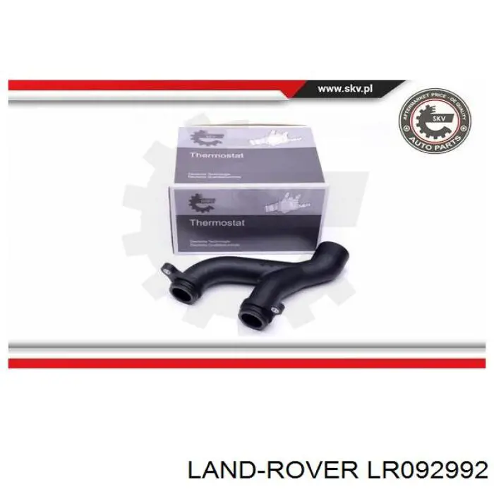 Патрубок системи охолодження LR092992 Land Rover