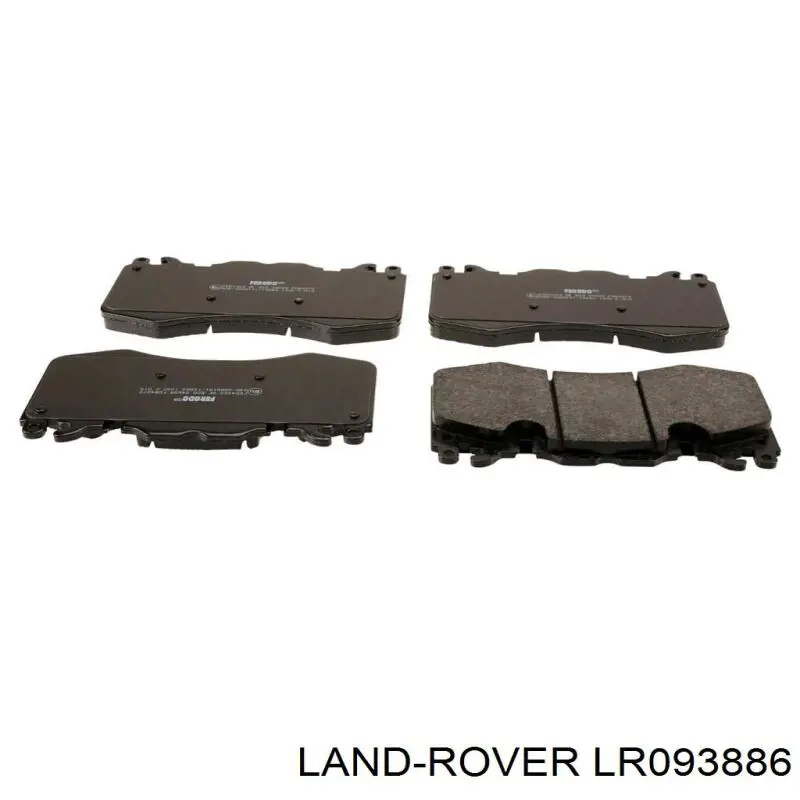 Колодки Land Rover LR093886 цена, от 141.64 USD