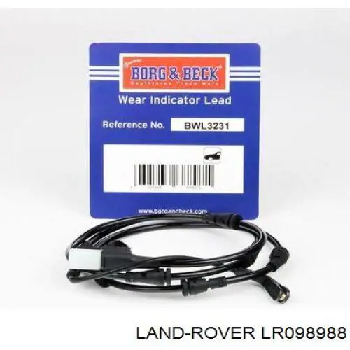 Датчик износа тормозных колодок передний на Land Rover Defender L663