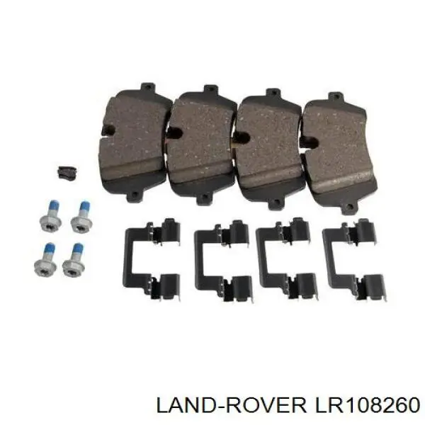 Колодки дисковые  Land Rover LR108260 цена, от 69.99 USD