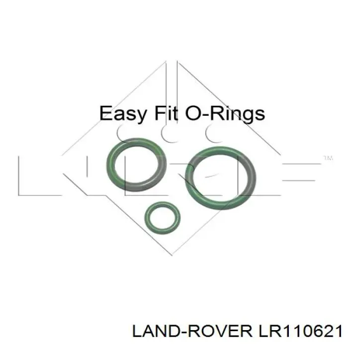 Радиатор кондиционера LR110621 Land Rover