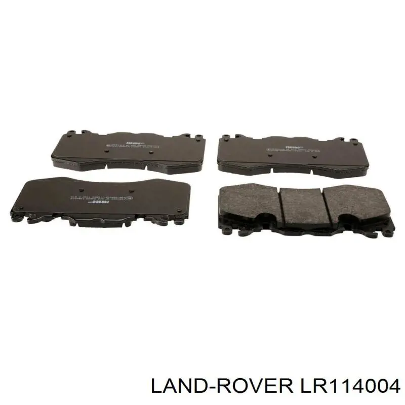 Купить LR114004 Land Rover Колодки тормозные