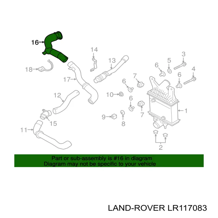 LR117083 Land Rover 