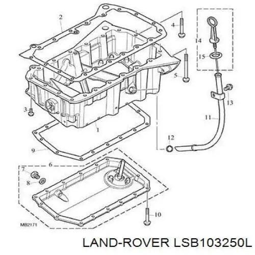 LSB103250L Land Rover 