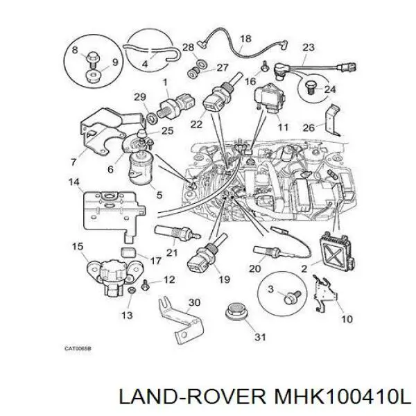 Land Rover MHK100410L цена, от 28.25 USD